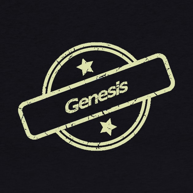 vintage genesis band by setupid kupid